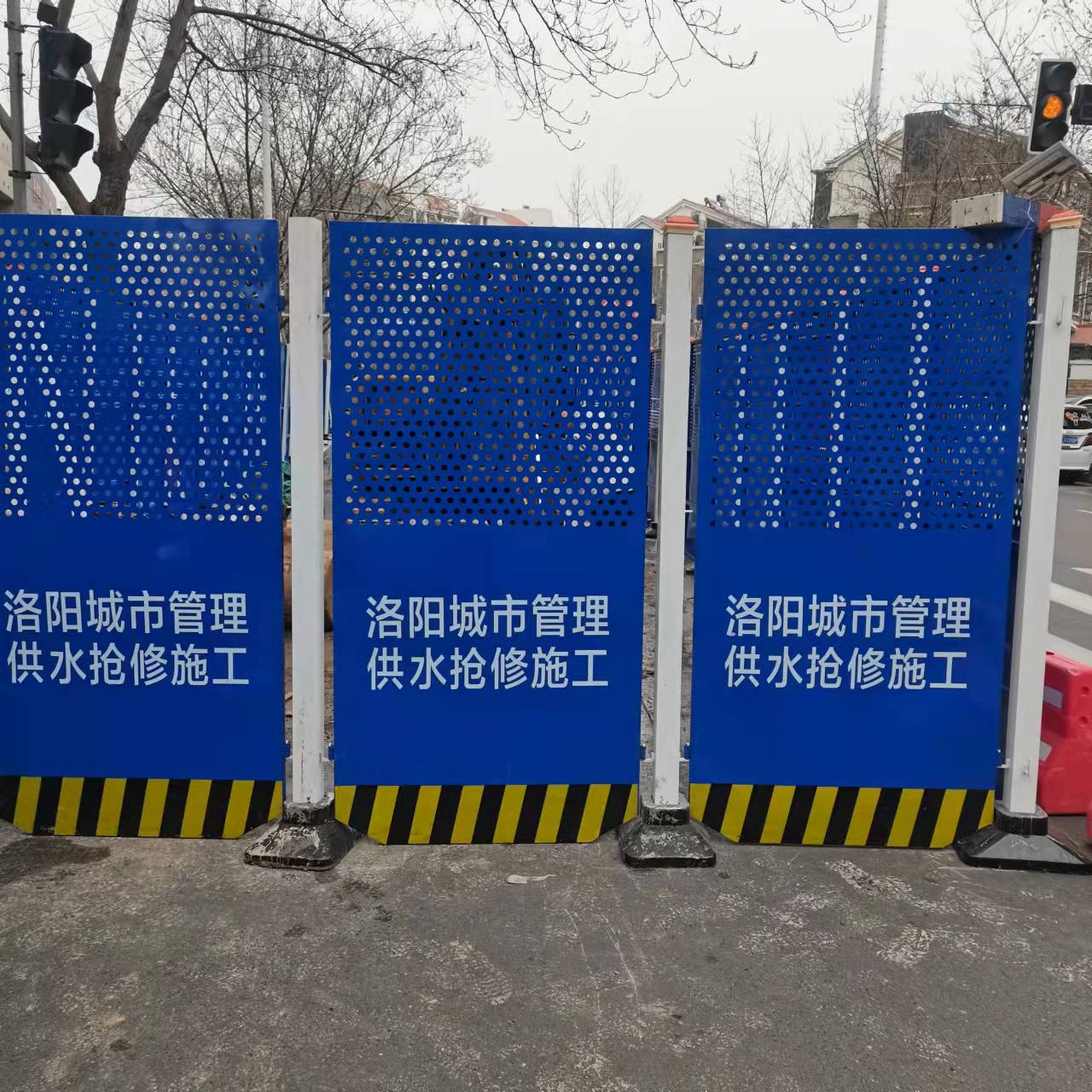 洛阳市政治理市政抢修施工围挡围栏网-amjs澳金沙门线路首页实业洛阳围挡厂家