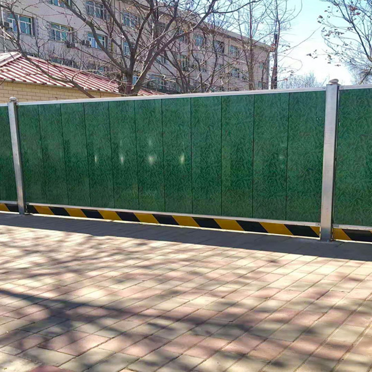 工地浅易彩钢围挡常用的规格参数是几多？？-amjs澳金沙门线路首页实业洛阳围挡厂家