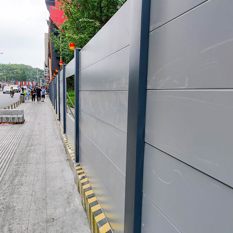 天津新型彩钢围挡板-天津工地市政彩钢围挡板厂-amjs澳金沙门线路首页-amjs澳金沙门线路首页实业洛阳围挡厂家